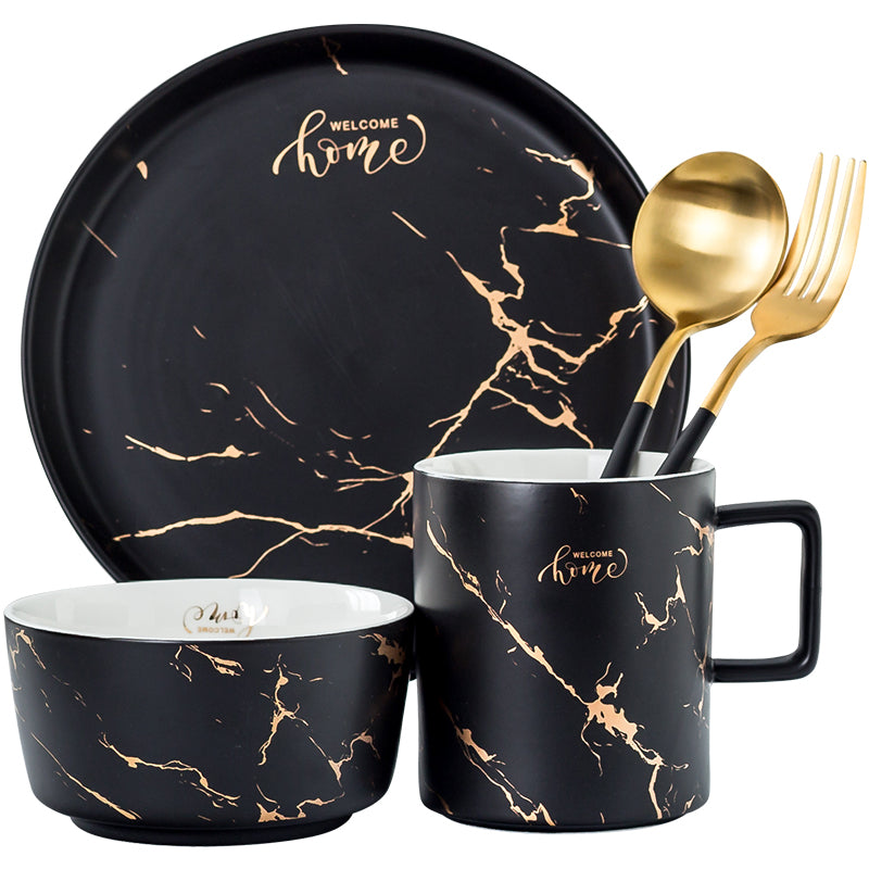 Ceramic Light Luxury Good-looking Creative 2-Person Bowl