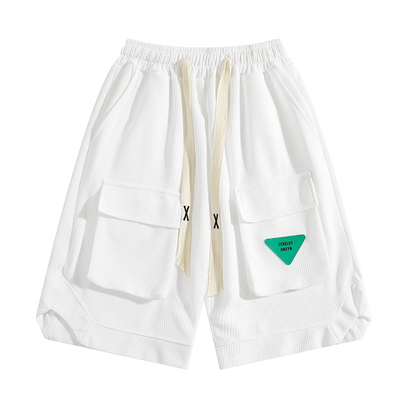 Trendy Boyue Casual Waffle Chic Cargo Shorts