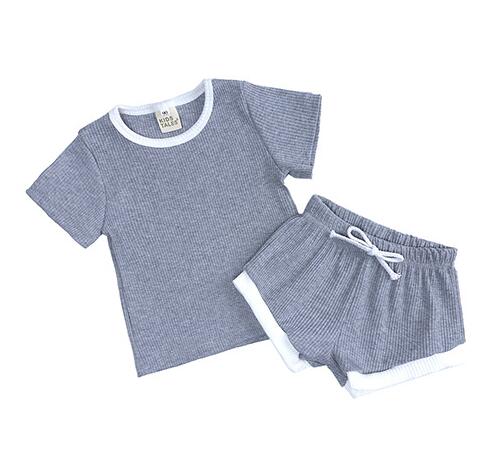 Baby Girls Clothing Sets Cute Newborn Baby Girls Fly Sleeve Tops +Shorts Outfits Princess Girls Summer Holiday Clothing