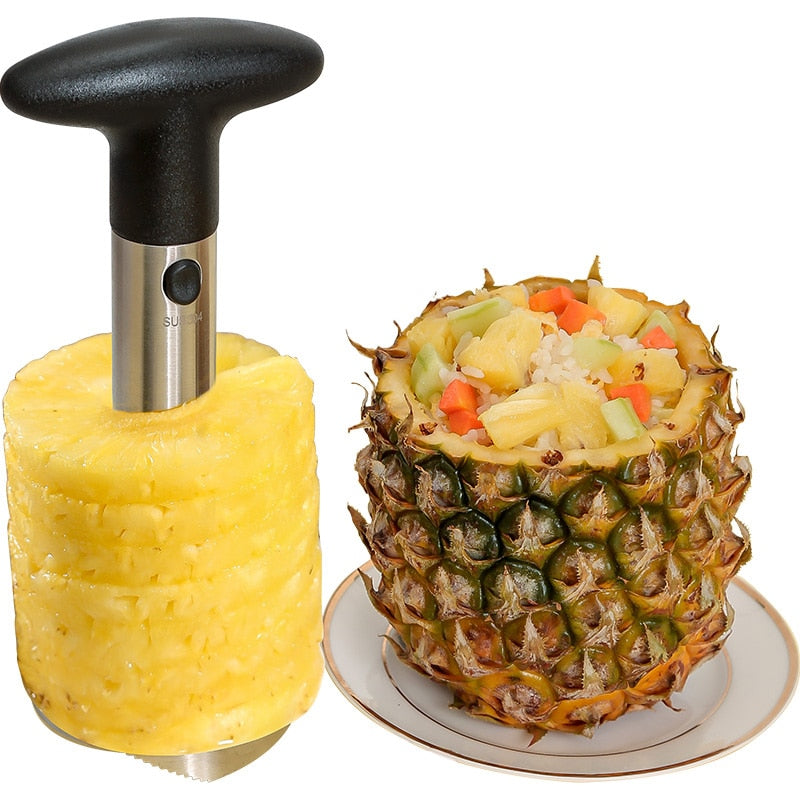 Pineapple Peeler Slicing Machine The Core Cutter A Spiral Cutting Machine For Vegetables And Fruits Easy To Use Kitchen Tools