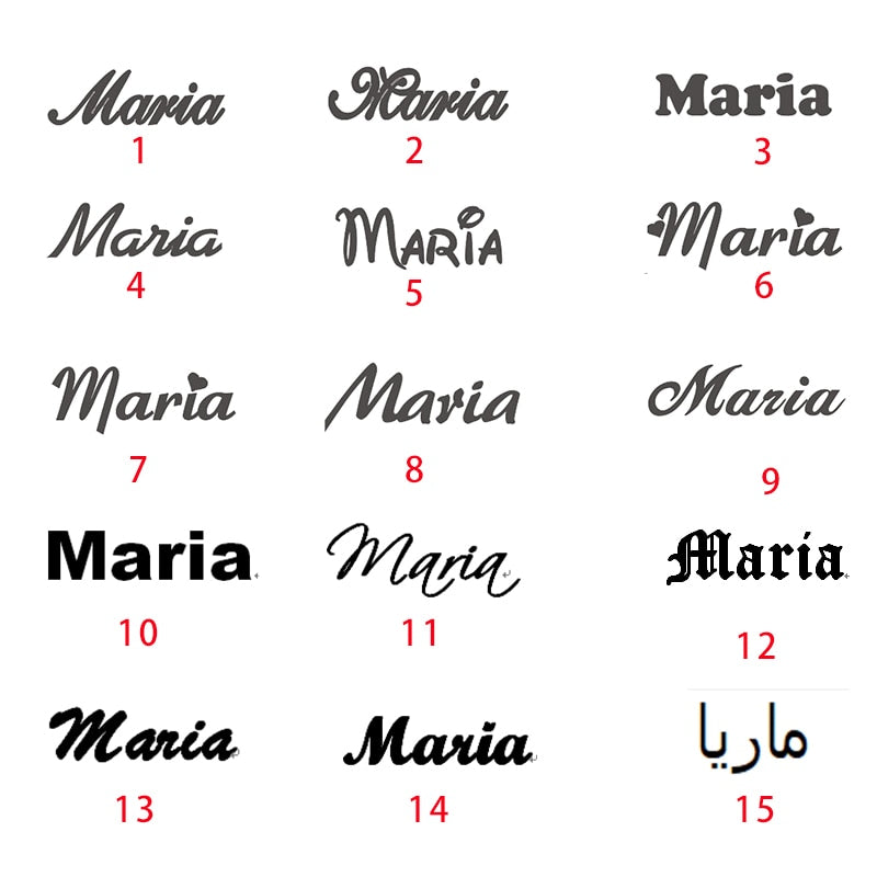 Joias Name Necklaces Custom Name Necklace for Her Fashion Name Jewelery Stainless Steel Necklace Pendant Gold Necklaces