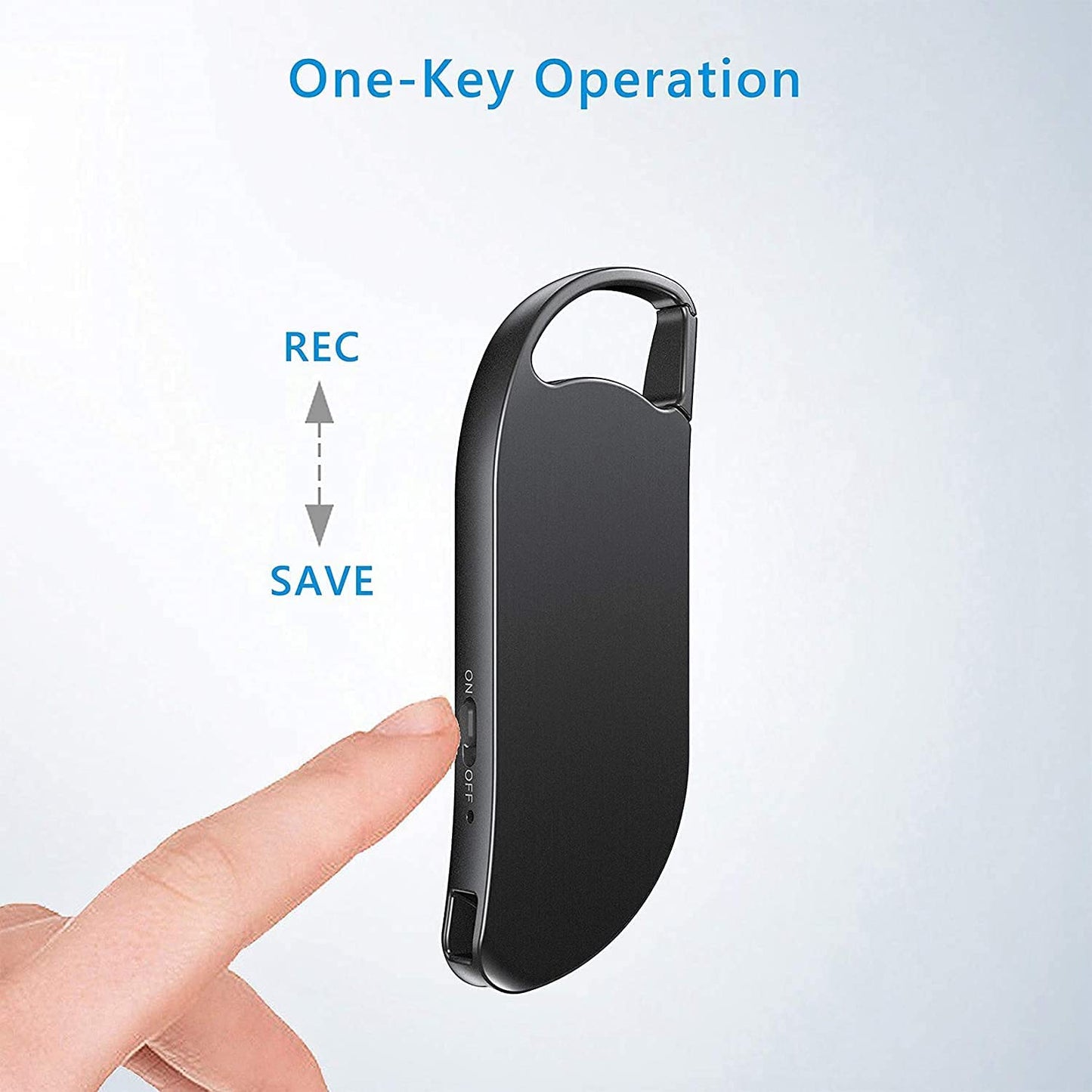 Voice Recorder Vandlion Activated with Triple Noise Reduction Small Audio for Lecture Interview Meeting