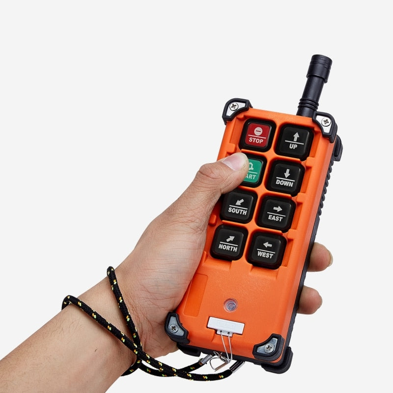 LF RF Free Shipping 220V 380V 110V 12V 24V 18-65V 65-440V Industrial Telecrane Uting Remote Control Switch F21-E1B Hoist Crane