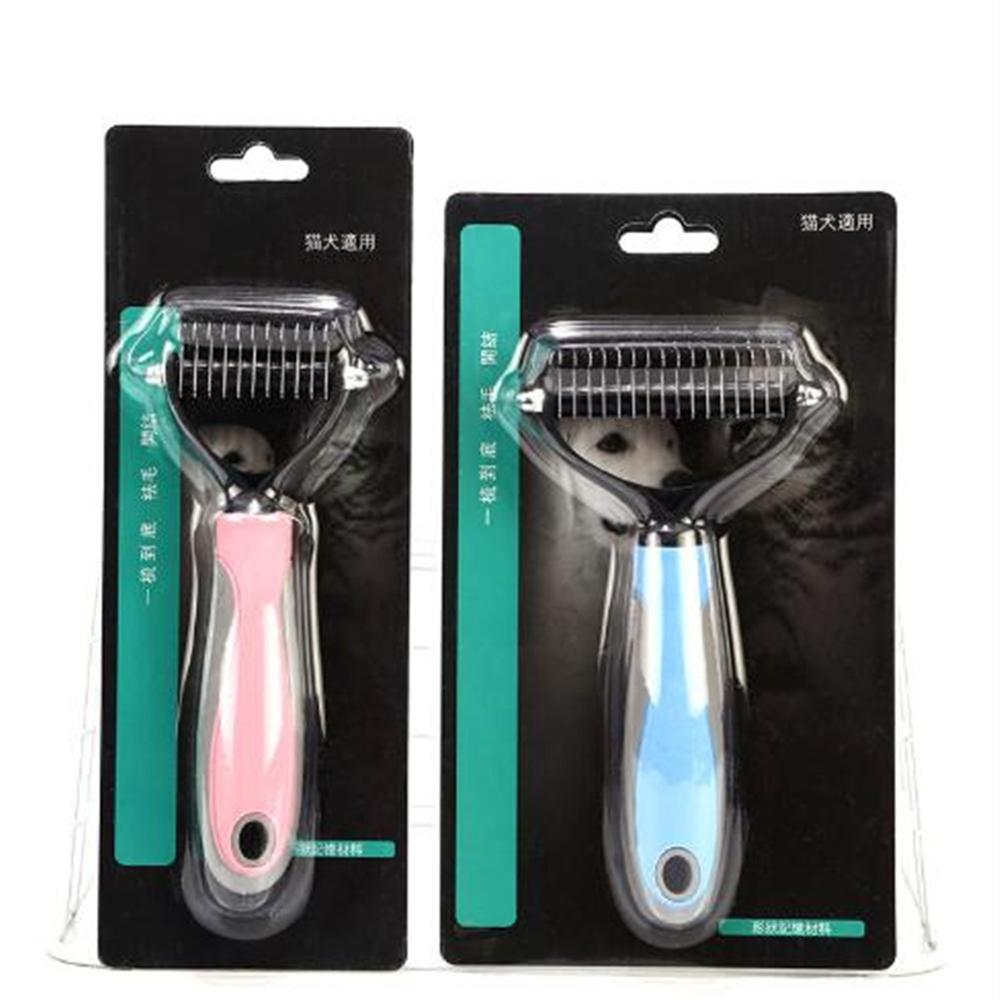 Pet Dog Hair Removal Comb Cat Fur Brush Grooming Tools Hair Clipper Dog Cat Shedding Hair Comb For Puppy Small Dog Pet Supplies