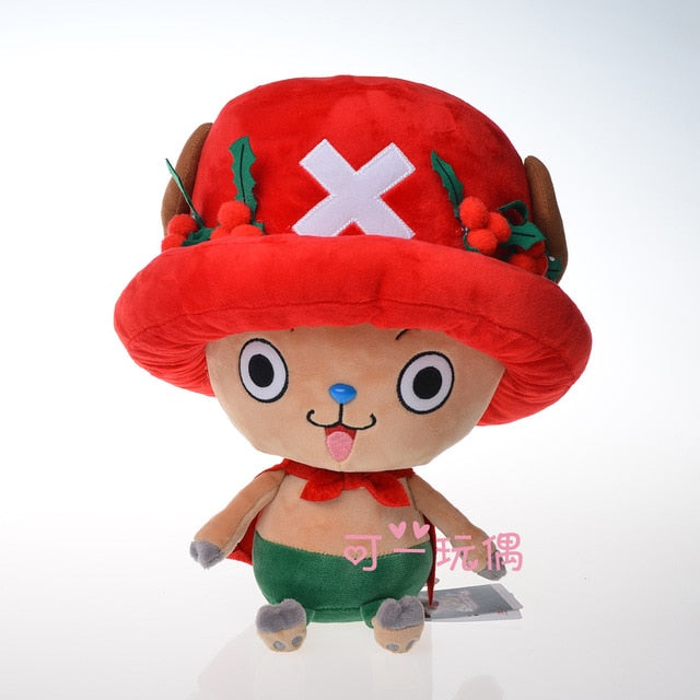 30cm one piece figure Toys Tony Luffy Chopper Pattern Soft Stuffed Plush Dolls Kawaii Lovely Cartoon kids toys Birthday Gift Toy
