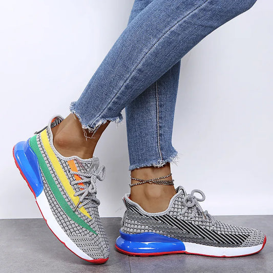 SIZE 35-43 ! Lovely Lady Flat Shoes For Women shoes & Black,Pink,Grey Soft Slip-On Breathable Light Female Shoes With Mix-Color