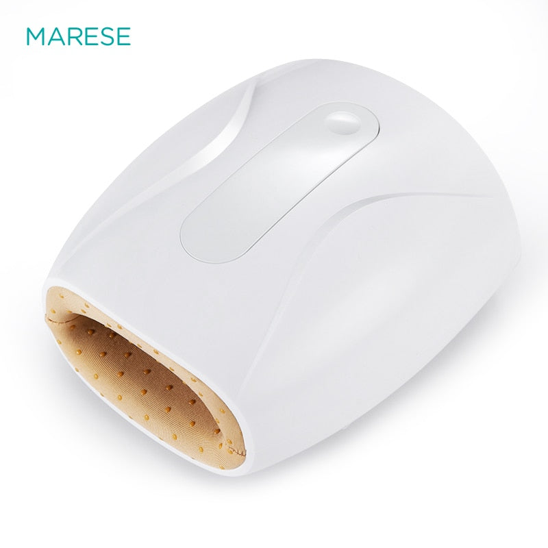 MARESE Electric Hand Massage Device Heat Air Compression Palm Massager Beauty Finger Wrist Spa Relax Pain Relief Girlfriend Gift