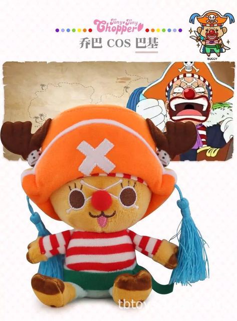 30cm one piece figure Toys Tony Luffy Chopper Pattern Soft Stuffed Plush Dolls Kawaii Lovely Cartoon kids toys Birthday Gift Toy