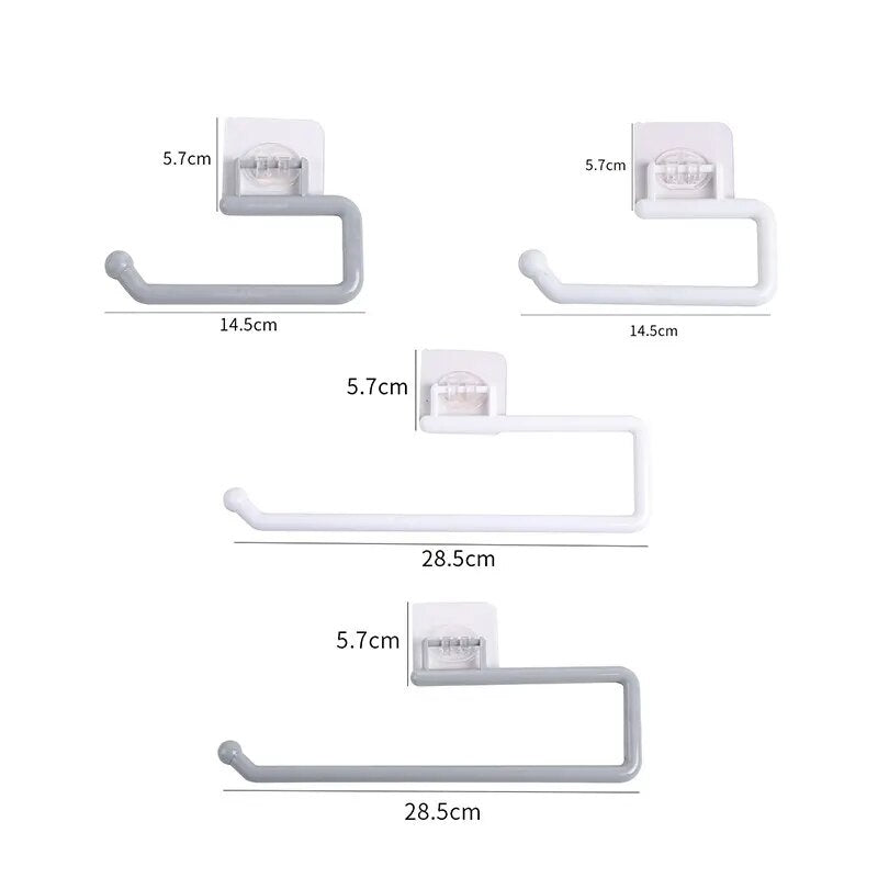 24h Ship Toilet Paper Holder Self Adhesive Bathroom Paper Towel Roll Holder for Bathroom Kitchen