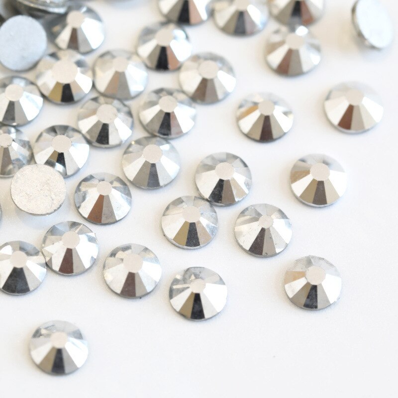 2020 New 1 Pack Flatback 3D Glass Swarovsky DIY Nails Rhinestones Art Decoration Shiny Crystal Stones Gems Manicure