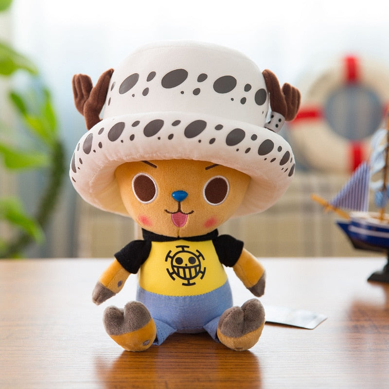 30cm one piece figure Toys Tony Luffy Chopper Pattern Soft Stuffed Plush Dolls Kawaii Lovely Cartoon kids toys Birthday Gift Toy