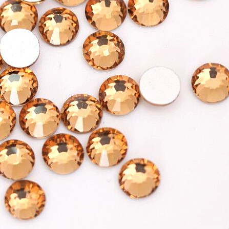 2020 New 1 Pack Flatback 3D Glass Swarovsky DIY Nails Rhinestones Art Decoration Shiny Crystal Stones Gems Manicure