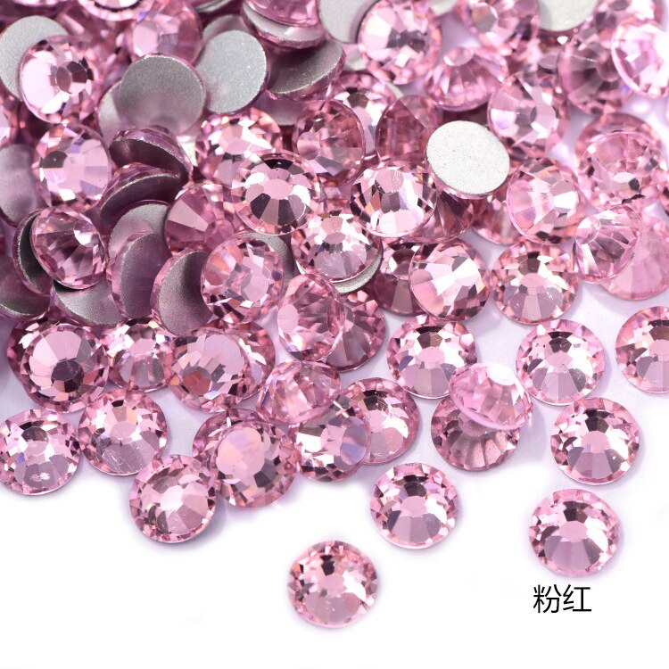 2020 New 1 Pack Flatback 3D Glass Swarovsky DIY Nails Rhinestones Art Decoration Shiny Crystal Stones Gems Manicure