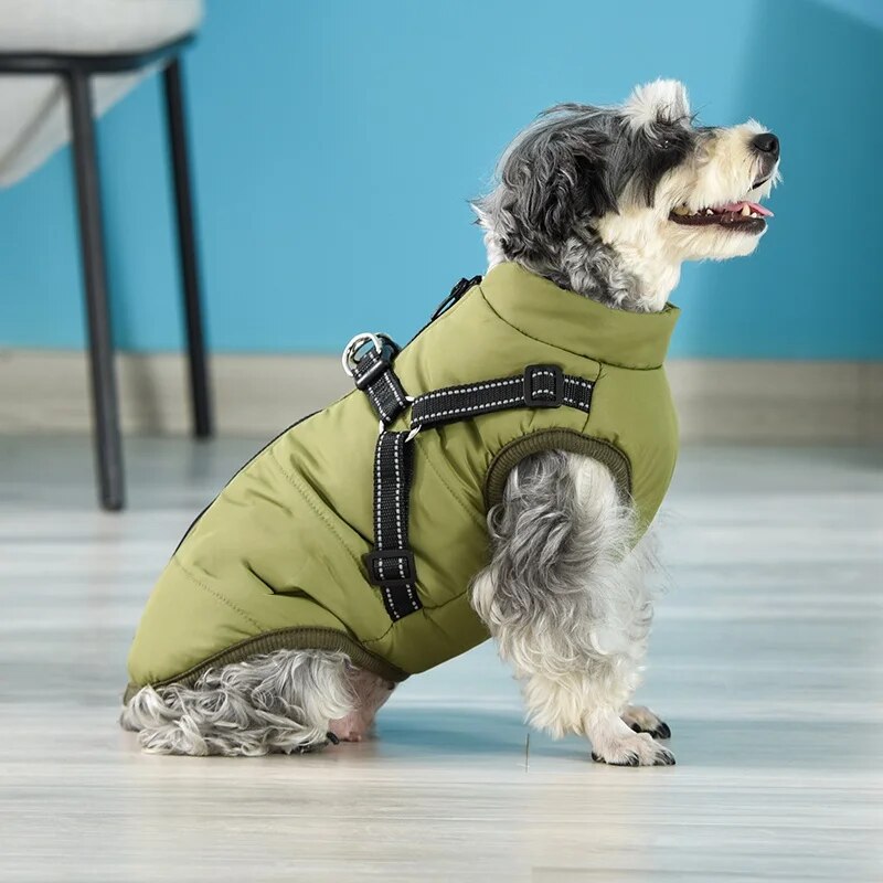 Pet Dog Clothes Winter Super Warm Jacket Thicker Cotton Coat Waterproof For Small Medium For Dogs Puppy Yorkshire Outfit