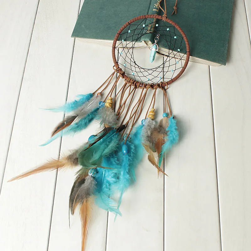 Turquoise special liking to catch dream catch dream net handicraft hang act the role  valentine's day adornment profession gift