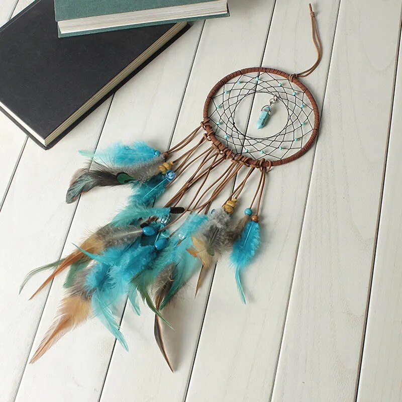 Turquoise special liking to catch dream catch dream net handicraft hang act the role  valentine's day adornment profession gift