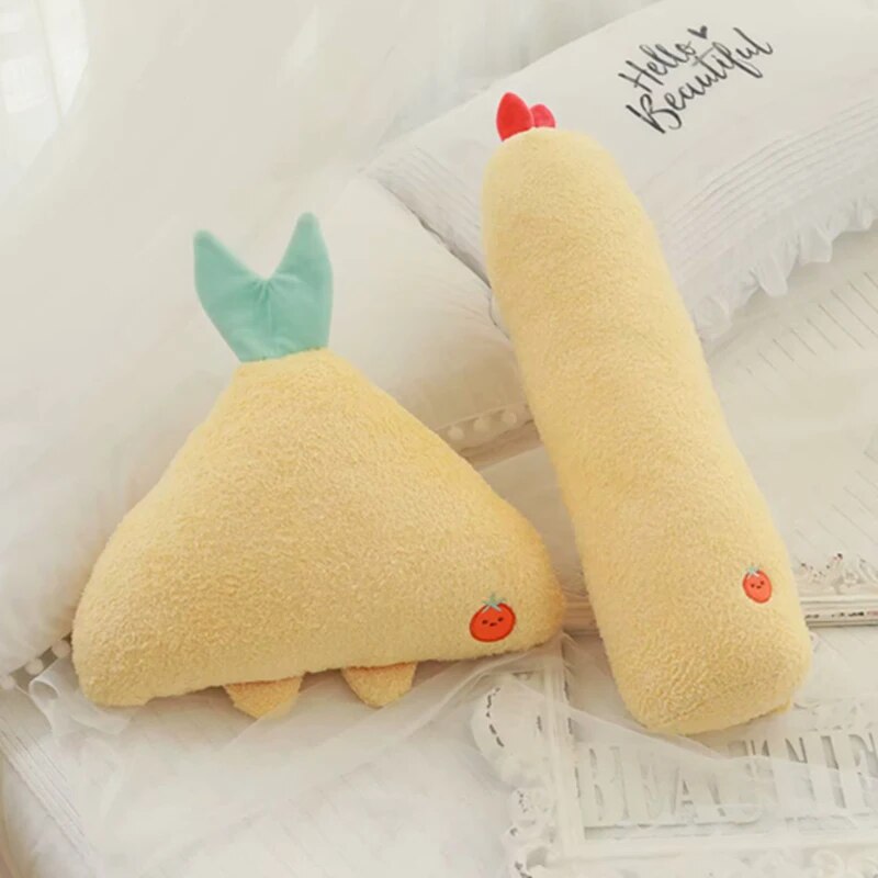 New Plush Toy Stuffed Doll Cute Cartoon San-X Sumikko Gurashi Pendant Shrimp Long Body Tempura Pillow Cushion Christmas Present