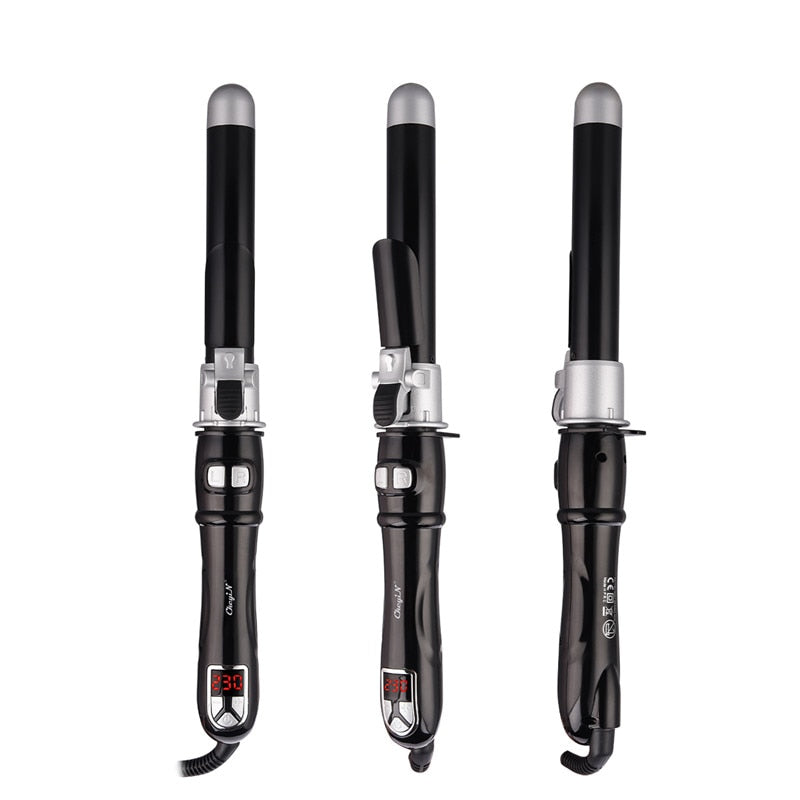 30s Instant Heat Auto Hair Curler Professional Automatic Hair Curling Iron Ceramic Curling Wand Roller Hair Crimper Dual Voltage