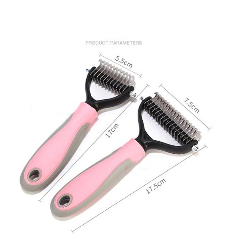 Pet Dog Hair Removal Comb Cat Fur Brush Grooming Tools Hair Clipper Dog Cat Shedding Hair Comb For Puppy Small Dog Pet Supplies