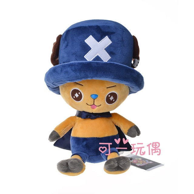 30cm one piece figure Toys Tony Luffy Chopper Pattern Soft Stuffed Plush Dolls Kawaii Lovely Cartoon kids toys Birthday Gift Toy