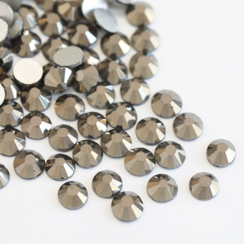 2020 New 1 Pack Flatback 3D Glass Swarovsky DIY Nails Rhinestones Art Decoration Shiny Crystal Stones Gems Manicure