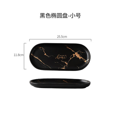 Ceramic Light Luxury Good-looking Creative 2-Person Bowl