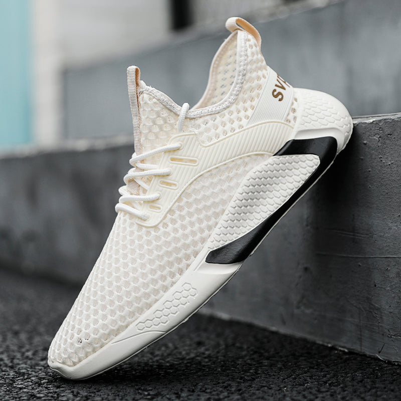 Breathable Thin Mesh Deodorant Running Leisure Men's Shoes