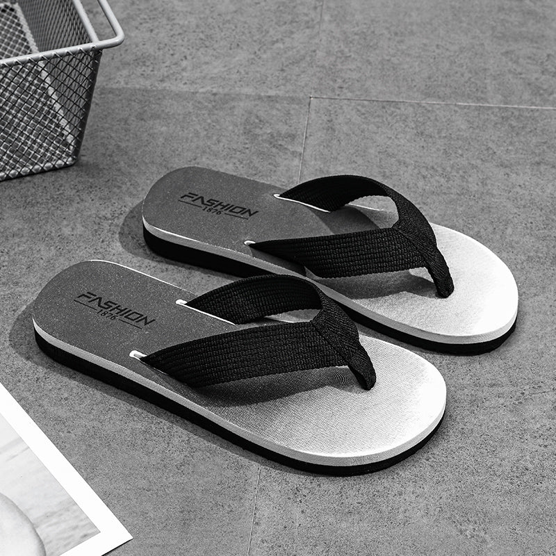 Flip Toe Poop Feeling Large Size Beach Thick Sole Flip-Flops