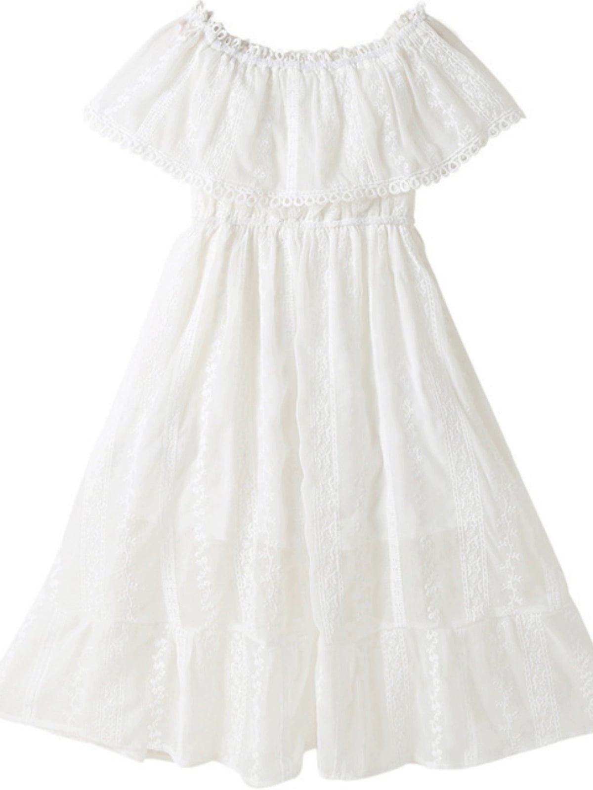 Children's off-Shoulder Dress