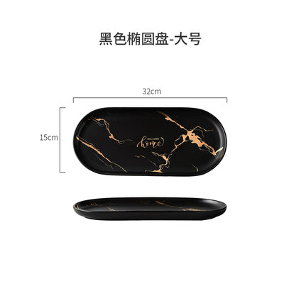 Ceramic Light Luxury Good-looking Creative 2-Person Bowl