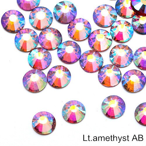 2020 New 1 Pack Flatback 3D Glass Swarovsky DIY Nails Rhinestones Art Decoration Shiny Crystal Stones Gems Manicure