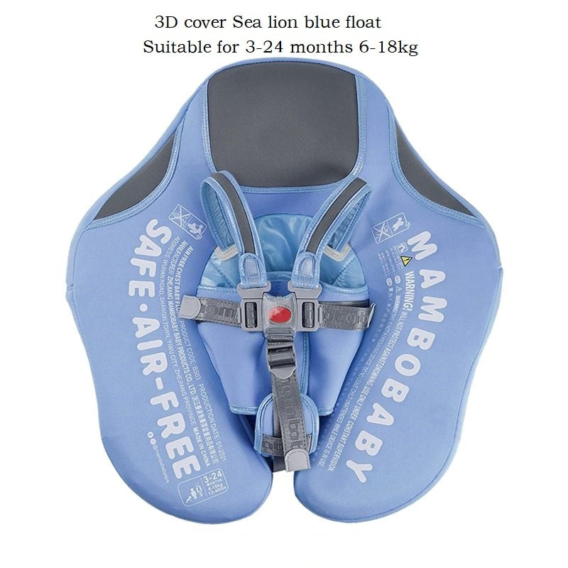 Mambobaby Baby Float Waist Swimming Rings Toddler Non-Inflatable Buoy Swim Trainer Lying Swim Ring Pool Floats Accessories Toys