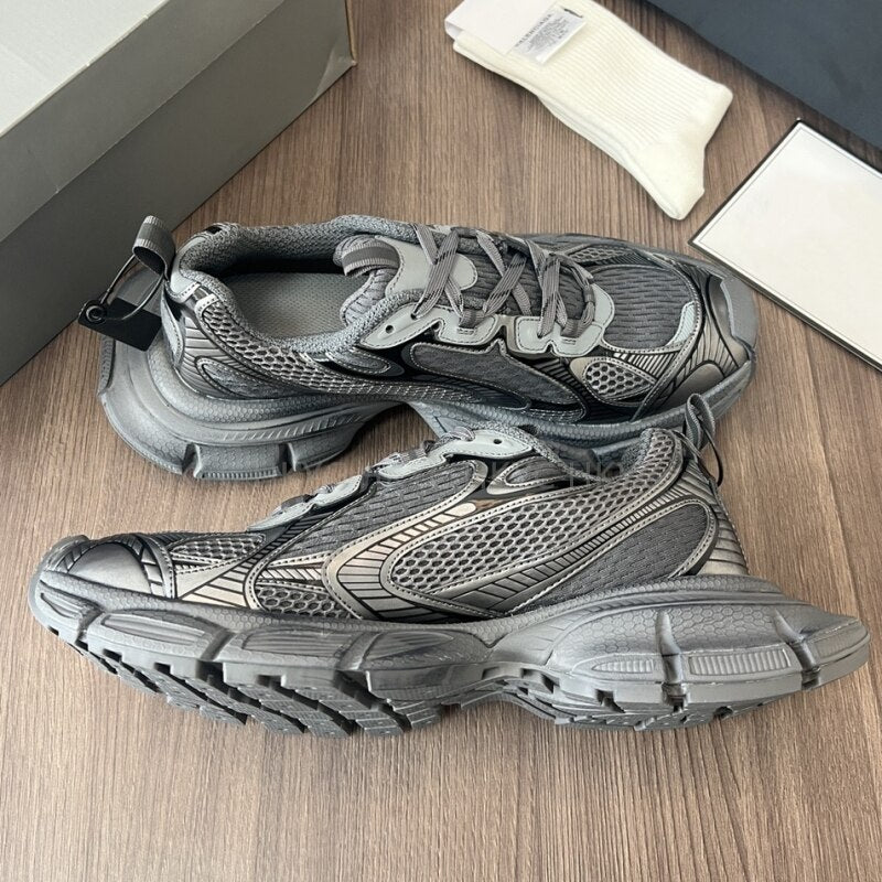 Paris Runner Chunky Phantom Retro Daddy Platform Triple S Mesh Comfortable Nylon Trainers Sneaker Casual Travel Shoes
