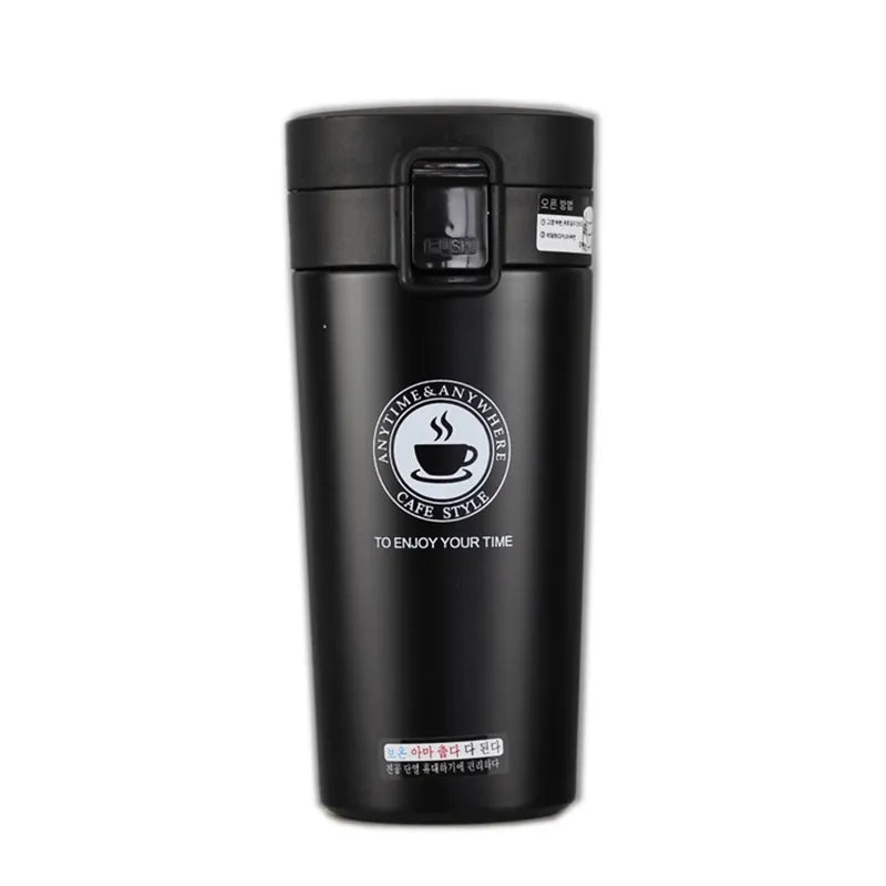 HOT Premium Travel Coffee Mug Stainless Steel Thermos Tumbler Cups Vacuum Flask thermo Water Bottle Tea Mug Thermocup