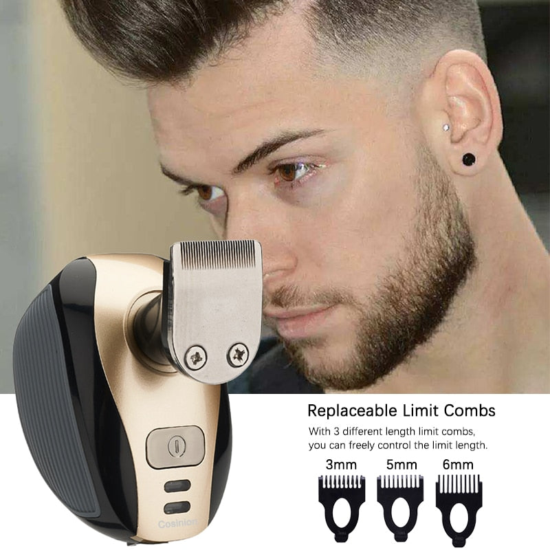 5 In 1 Electric Shaver For Men Bald Head Polish Hair Clipper Trimmer Floating 5 Blade Heads Shaving Machine Rechargeable Razors