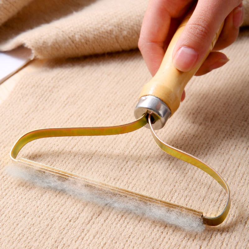 Portable Lint Remover Manual Lint Roller Clothes Brush Tools Clothes Fuzz Fabric Shaver for Woolen Coat Sweater