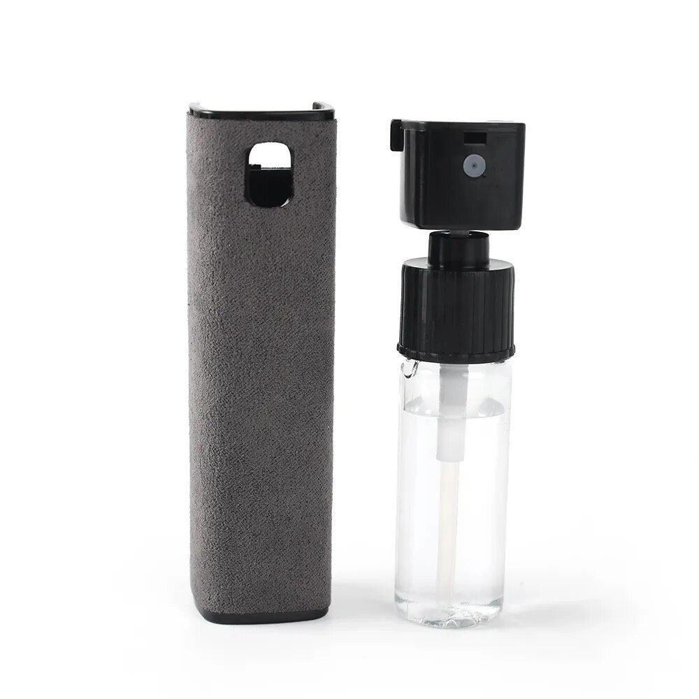 2 In1 Portable Cleaner Spray Bottle For Phone Laptop PC Tablet Camera Screen Universal Multifunction Dust Removal Clean Set