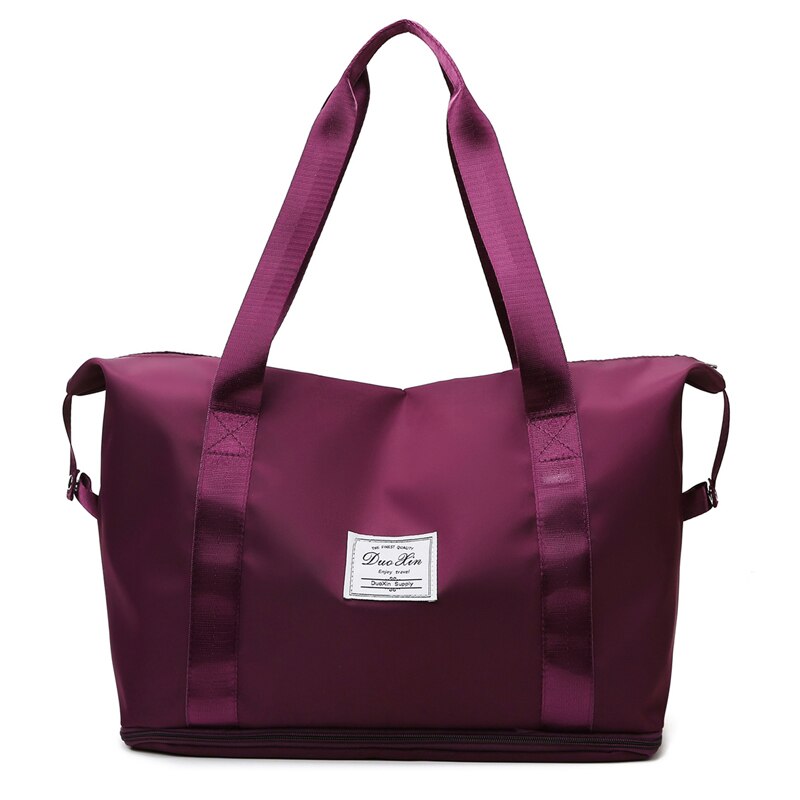 Foldable Large Capacity Storage Folding Bag Travel Bags Tote Carry On Luggage Handbag Waterproof Duffel Women Shoulder Bags