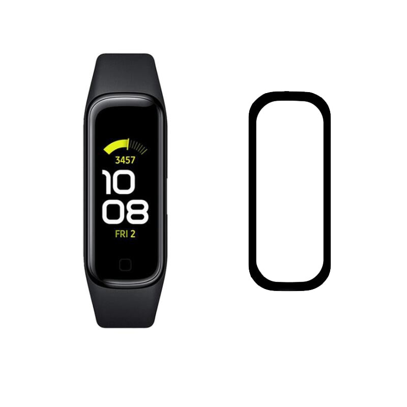 100Pcs/Pack Film For Samsung Galaxy Fit 2 Screen Protector Film 3D Curved Protective For Galaxy Fit2 R220 Smart Band Accessories