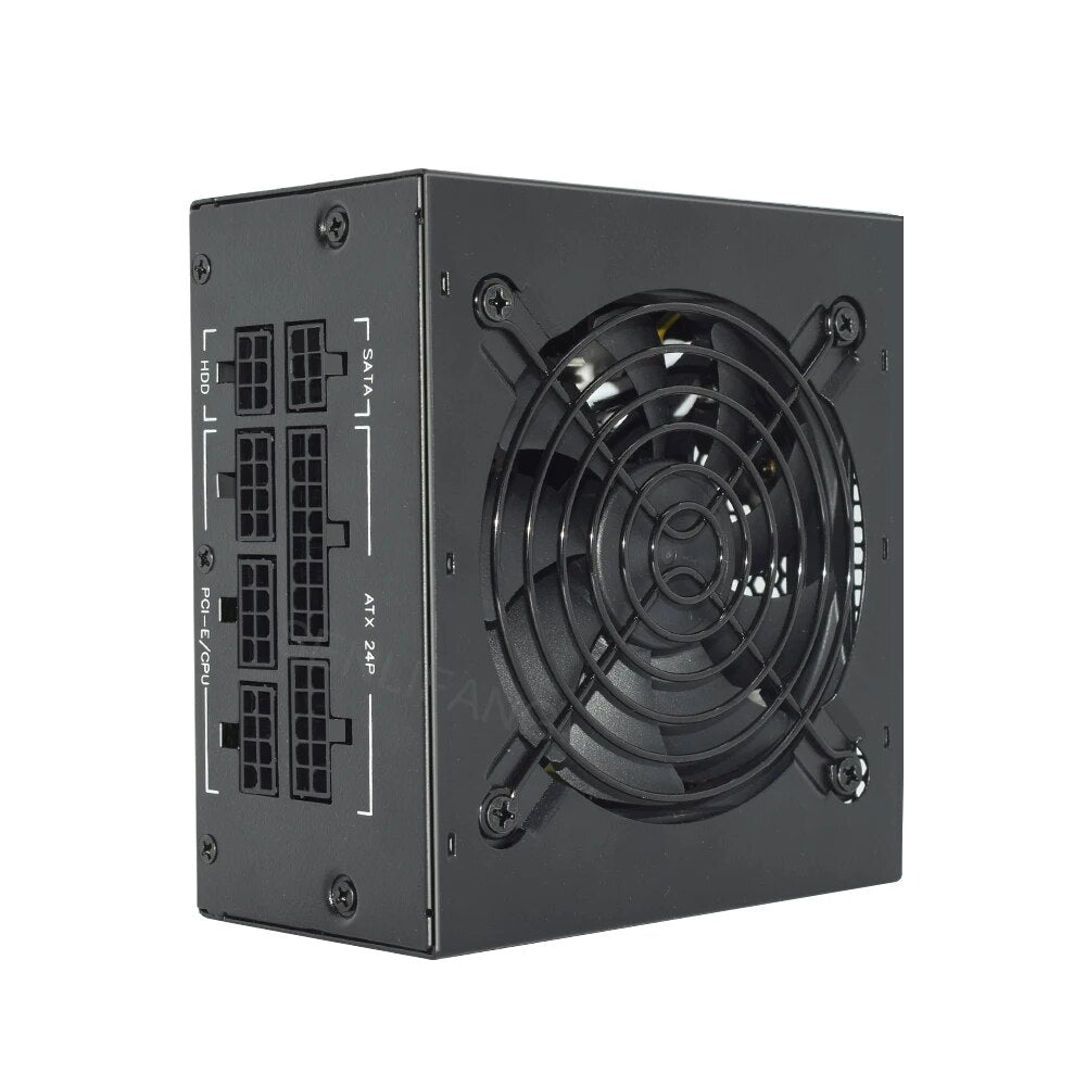 JULONGFENGBAO SFX Micro 400W 600W PSU 80Plus Bronze 110-230V High Efficiency Computer Power Supply Active PC Full Module