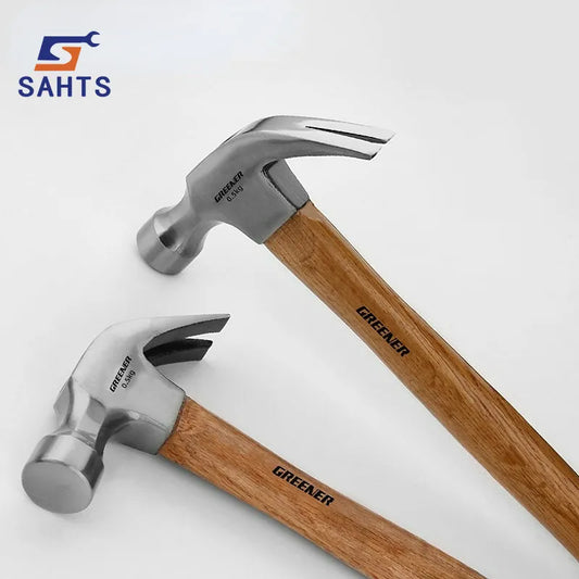 SAHTS  Claw Hammer for Woodworking Multifunction Shockproof Steel Hammer Small Hardware Safety Hammer Household Hand Tools
