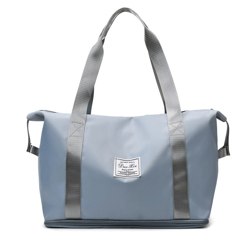 Foldable Large Capacity Storage Folding Bag Travel Bags Tote Carry On Luggage Handbag Waterproof Duffel Women Shoulder Bags