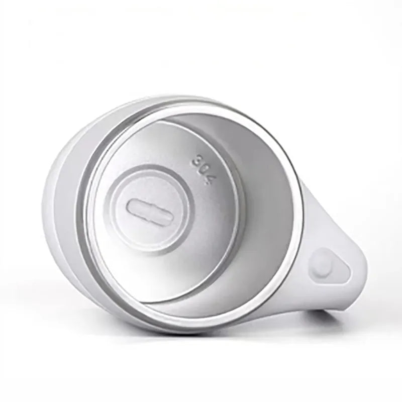 Rechargeable Magnetic Coffee Mugs Automatic Stirring Cup Handgrip Electric Rotating Milk Mug Stainless Steel Magnetic Water Cup