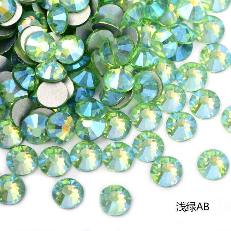 2020 New 1 Pack Flatback 3D Glass Swarovsky DIY Nails Rhinestones Art Decoration Shiny Crystal Stones Gems Manicure