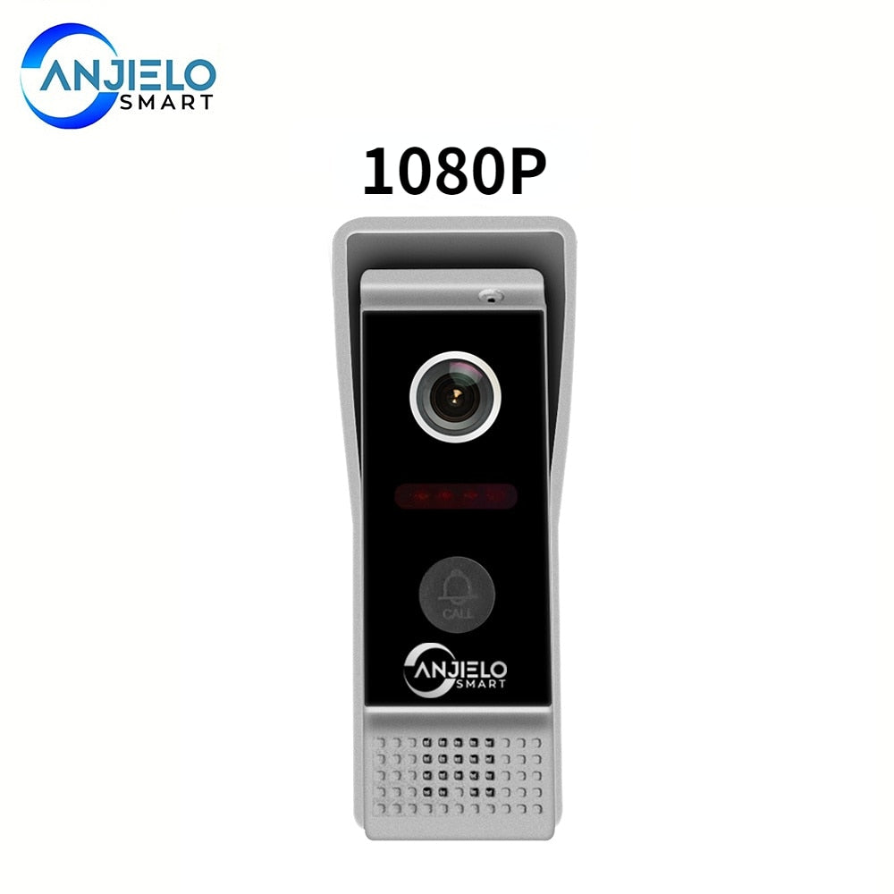 Tuya Video Intercom For Home Doorbell Wifi Video Door Entry Tuya App Remote Control Unlock Smart Home Video Door Phone Intercom