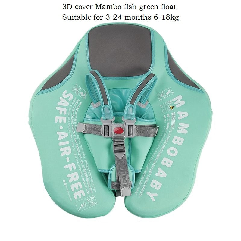 Mambobaby Baby Float Waist Swimming Rings Toddler Non-Inflatable Buoy Swim Trainer Lying Swim Ring Pool Floats Accessories Toys