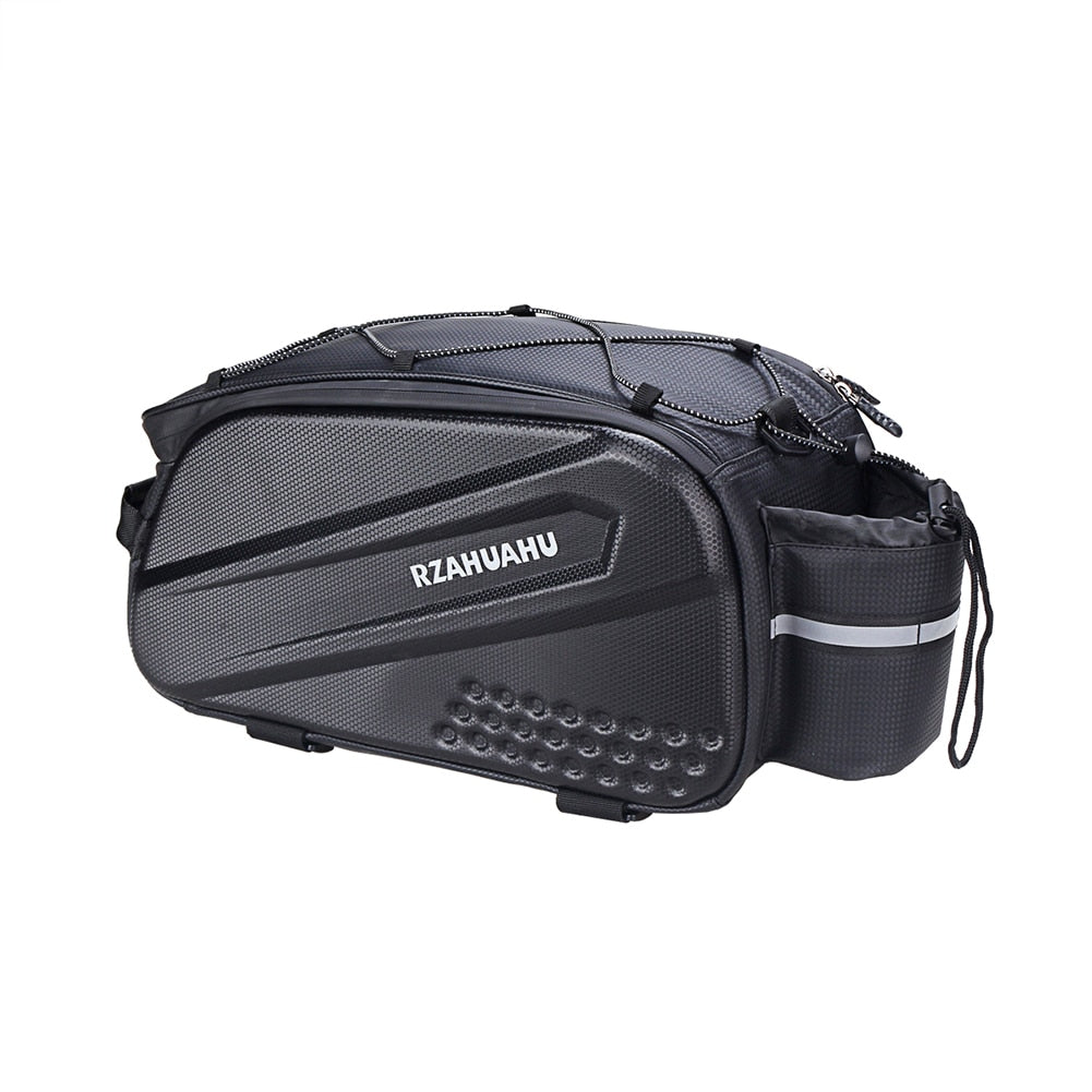 RZAHUAHU Bicycle Trunk Bag Large Capacity Multifunctional Cycling Mountain Bike Saddle Rear Rack Luggage Carrier Tail Seat Bag