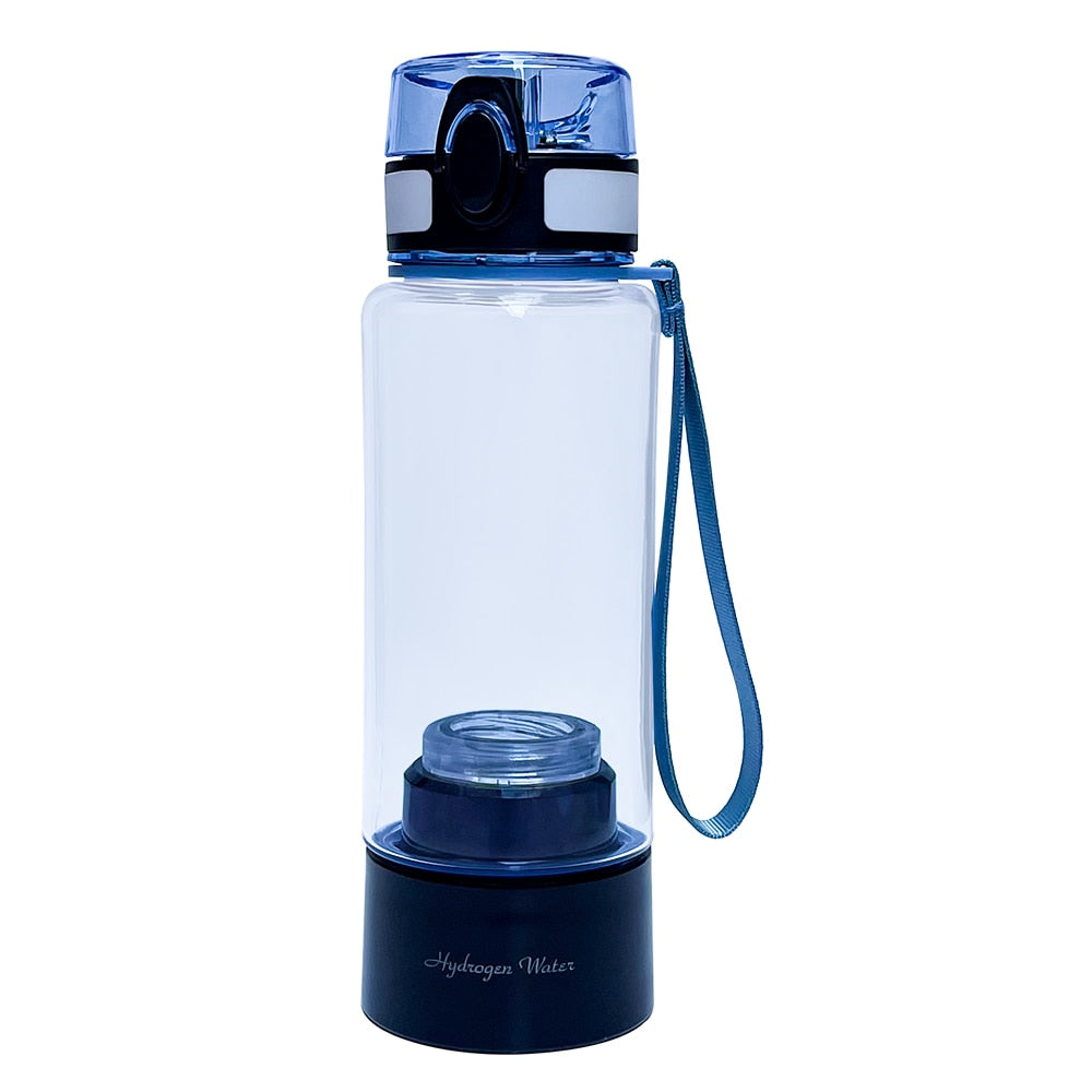 Bluevida new sports style SPE & PEM hydrogen water generator, H2 up to 3000ppb and large battery capacity hydrogen water bottle