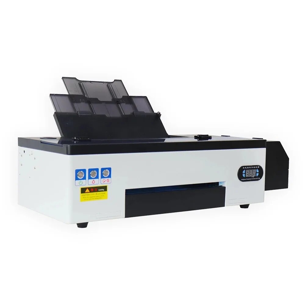 A3 R1390 DTF printer with oven A3 DTF transfer film T-shirt printing machine White Ink Stirring A3 Flatbed Printer