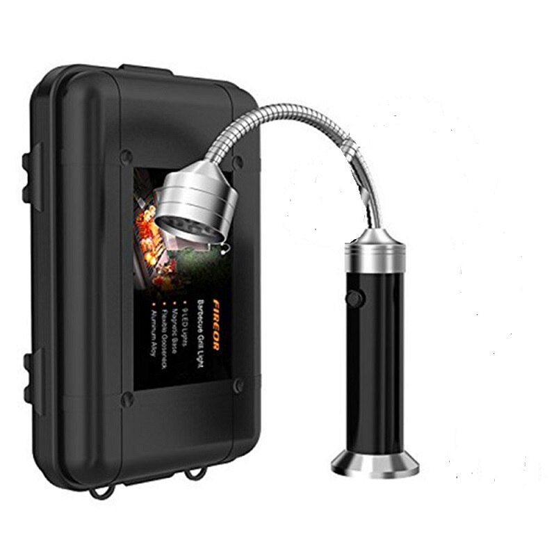 Led Flashlight Outdoor Lighting Barbecue Lamp Magnetic Hose Lamp 360° Adjustable Barbecue Lamp Outdoor Barbecue Lighting Tool
